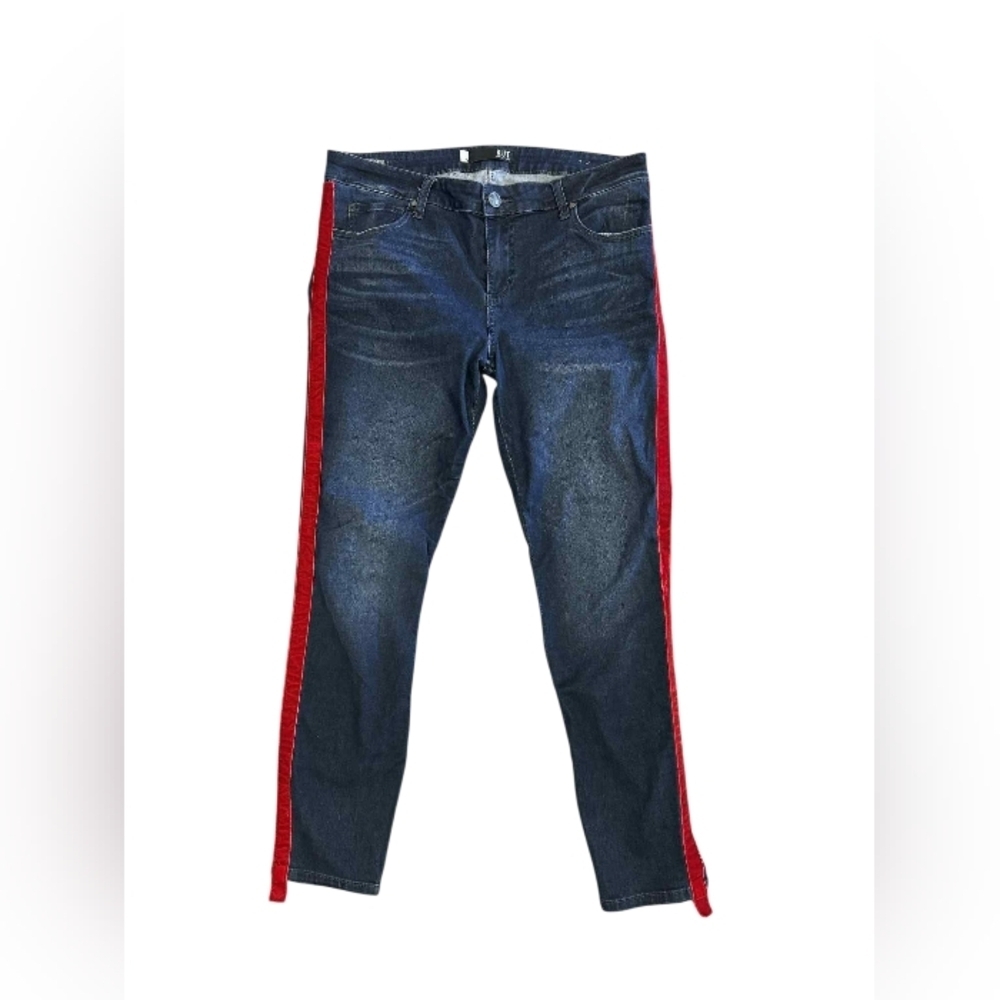 Kut From The Kloth Connie Ankle Skinny Jean Denim Size 12 EUC